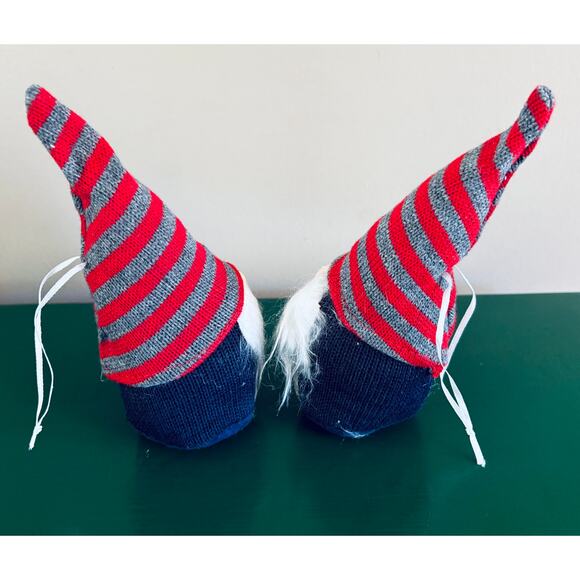 (2) Gnome Shelf Sitters or Hang - 8” tall - Bean Bag bottoms - Picture 4 of 5